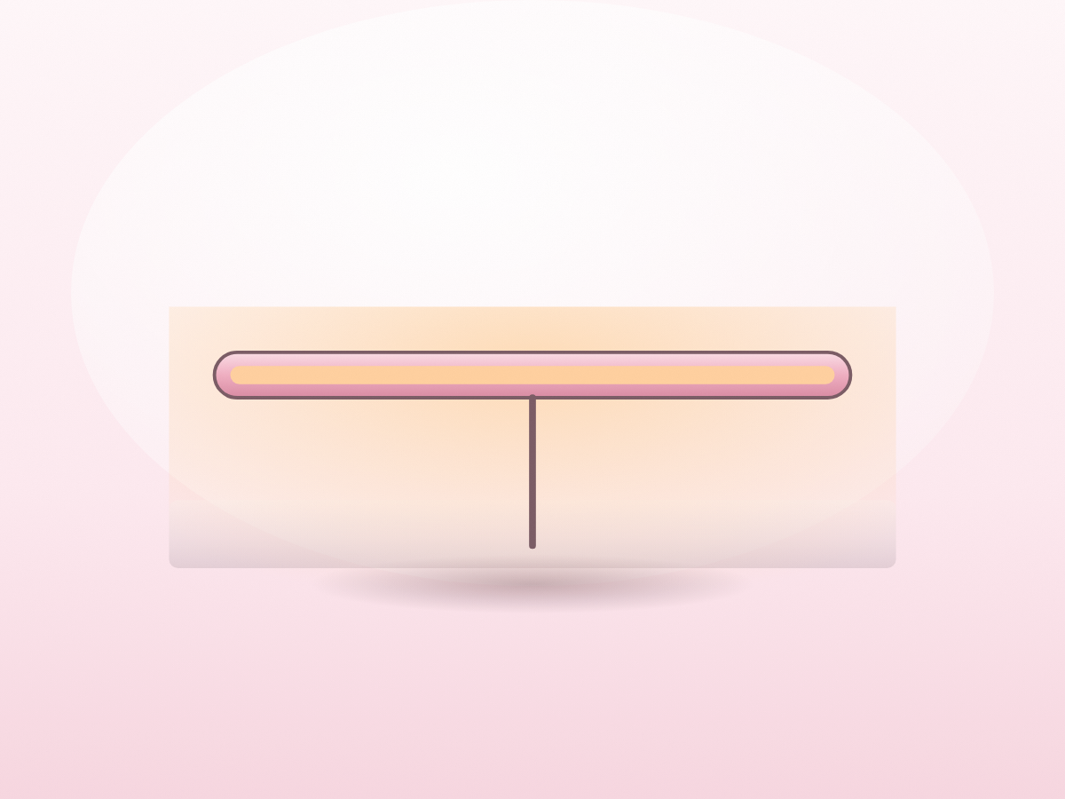 The bias light bar behind a monitor, lighting the wall rather than the screen.