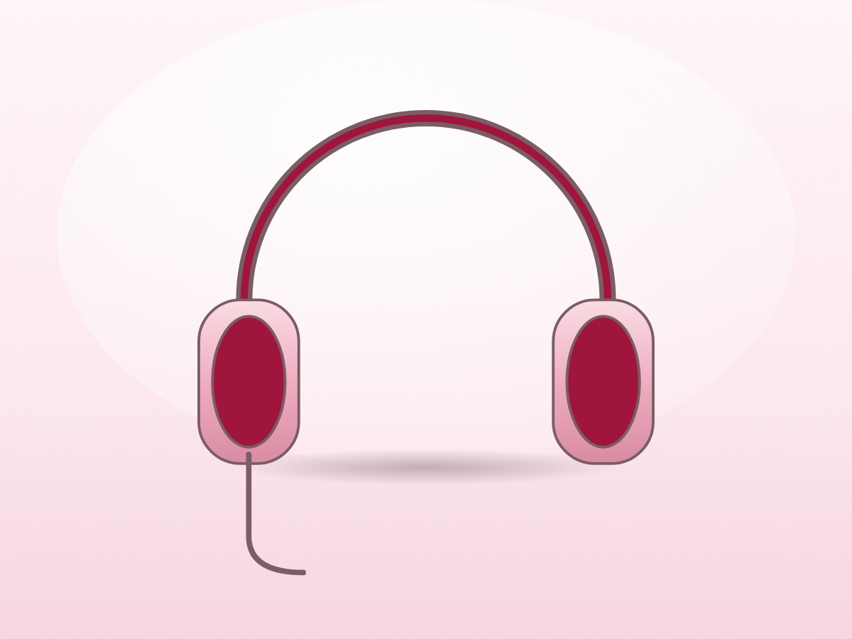 The Fieldnote closed-back headphones with leather pads and a detachable cable.