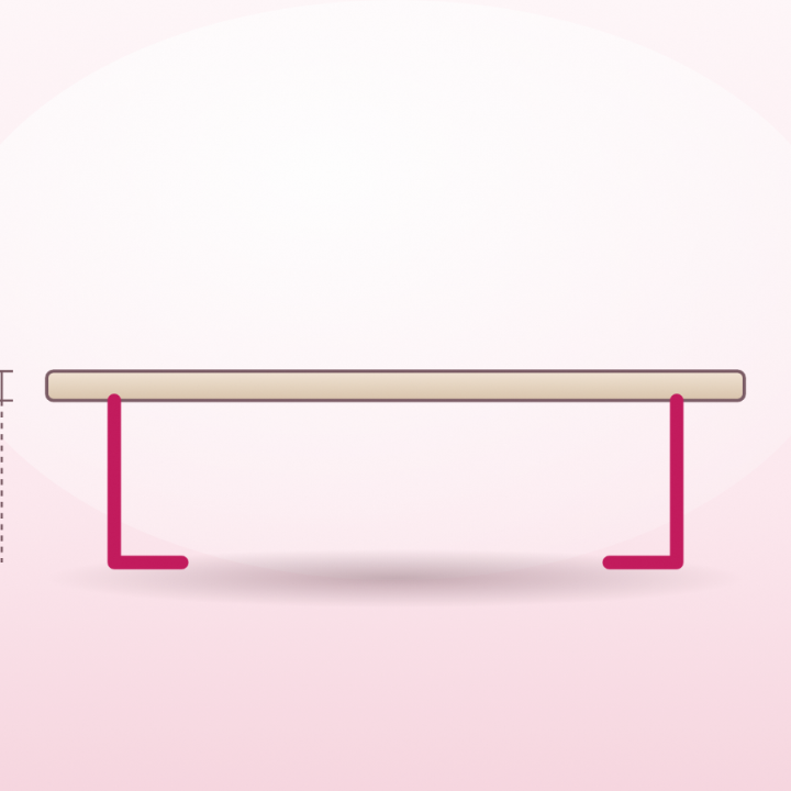 Monitor Riser, Ash
